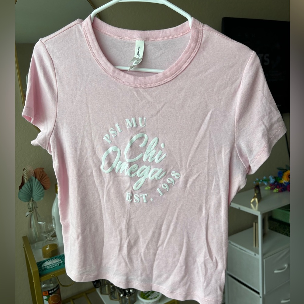 Chi Omega Psi Mu Baby Tee